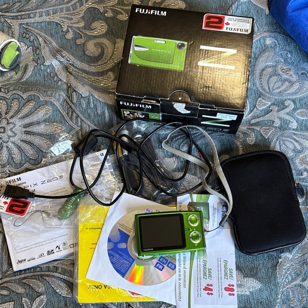 Fujifilm Camera in Vibrant Green